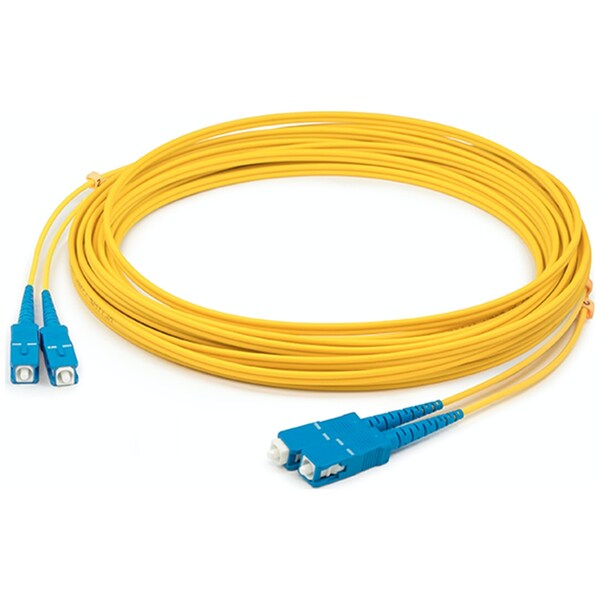Add-On This Is A 3M Sc (Male) To Sc (Male) Yellow Duplex Riser-Rated Fiber ADD-SC-SC-3M9SMF - main